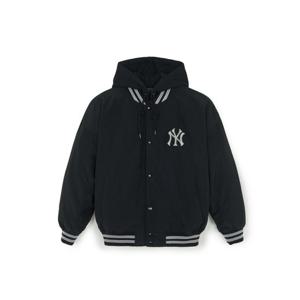 MLB  (3AJPB0454-50BKS) 공용 나일론 후드탈착 바시티자켓