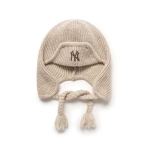 MLB  (3ABNV0356-50CRS) 공용 빈티지 보카시 이어플랩 비니