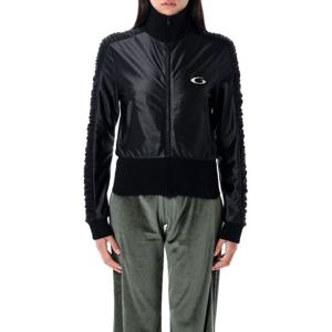발렌시아가 하이넥 로고 슬림 트랙 재킷 841733TLV29 1000