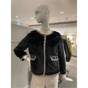 르니앤맥코이 안감 무스탕 노카라 퍼 자켓 (MM12MJ712HJY)