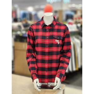 루이까스텔 세이브존01 여성 FW슬림핏 체크후다셔츠 7LDSH033