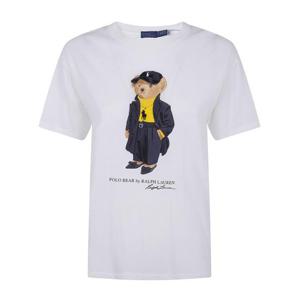 폴로 랄프로렌 반팔 티셔츠 211A87615002 WHITE