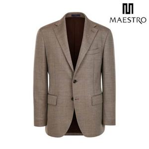 [마에스트로] [25FW][FABIO] 카멜 투톤 져지 블레이져 (MAJA5C013CM)