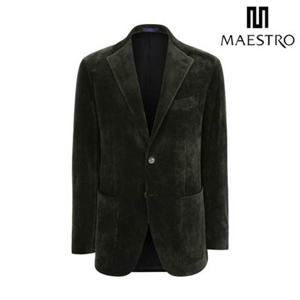 [마에스트로] [25FW]다크그린 스트레치 코듀로이 자켓 (MAJA5C026E3)