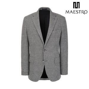 [마에스트로] [25FW][DONDI] 차콜그레이 투톤 져지 자켓 (MAJA5C014CG)