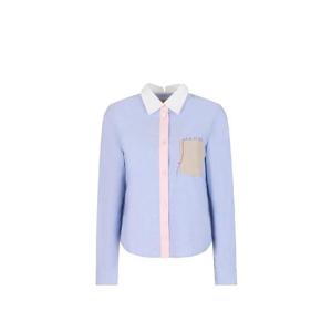 마르니   셔츠 FW25 CAMA0661SQUTC43700B51 6564885 Clear Blue