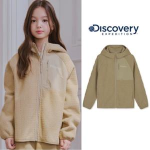 디스커버리키즈 자카드 플리스 미드레이어 자켓 DKSS71056-BGL