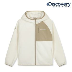 디스커버리키즈 자카드 플리스 미드레이어 자켓 DKSS71056-IVS