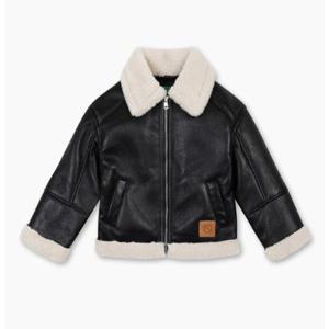 [베네통키즈]25FW-무스탕 집업 자켓/QACT01561