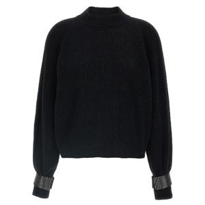 BRUNELLO CUCINELLI Monile cuffs sweater M12723300C101