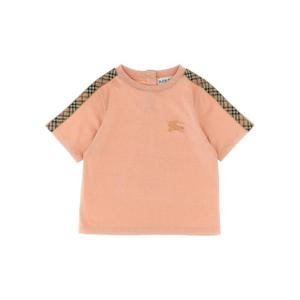 BURBERRY Cedar Check Tape T-shirt 8108905SLIPPER