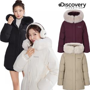 디스커버리 25FW/신상 여성 켈리 구스다운 미드패딩 DWDJ98056-DXNW