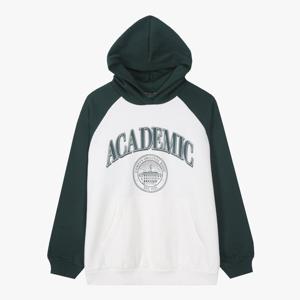 [유솔(아동)]UNI 기모쭈리 라글란 그래픽 후디 (2컬러) ULMH25T02