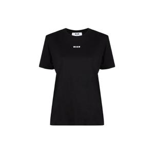 MSGM 25 마이크로 로고 반팔 티셔츠 (2000MDM500 200002 99)