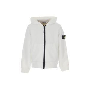 스톤아일랜드  22SS 스톤 키즈 와펜 패치 후드 집업(화이트) 761660740 V0001
