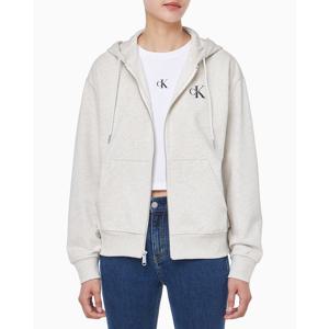 [캘빈클라인 진]여성 모노그램 프렌치 태리 풀집업 후디(47B270GR)