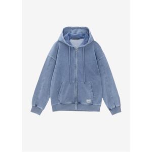 [GUESS]게스진 남녀공용 다잉 인디고 후드집업(MP1K7440)