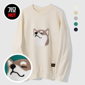 [엠엔씨][MNC] 보들보들 시바 기모맨투맨 (MDMT443IN)