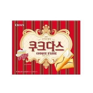 크라운 쿠크다스화이트토르테 289g x1 무