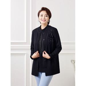[마담엘레강스]설레임 코사지 포인트 앙상블 K201JK01+K201BL01