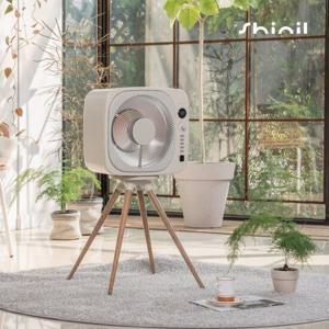 2025 신일 에코팬 큐브히터 더블(2대) 혼합구성_크림베이지( SEH-BE800P)+뉴트럴그레이(SEH-KA800J)