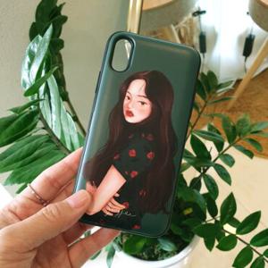 갤럭시S25 S24 FE S23 S22 S21 S20 노트20 Ultra Plus 카드 2장 지갑 범퍼 일러스트 폰케이스