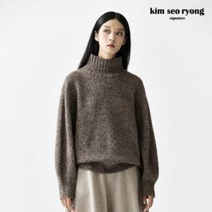 김서룡 25FW 울캐시 홀가먼트 로우게이지 니트[런칭 가격99,900원]