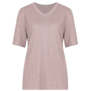 [샵앤]여성 국산 슬라브 면 V넥 반팔 티셔츠 DAI-WSH-0520-인디핑크