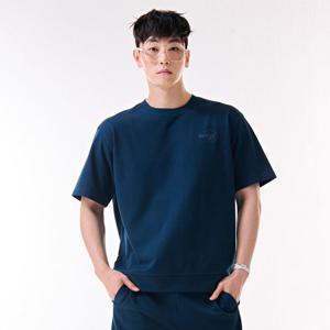 공용 쿨링 코튼 반팔 티셔츠-DBRU5811D0G