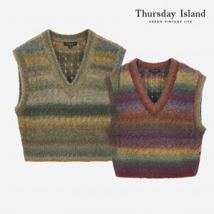 [Thursday Island] 그라데이션 베스트(T228MVT240W)