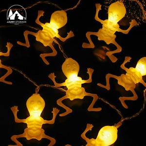 쭈니스토리지 할로윈 두개골 프레임N0.2 전구 3M 장식 소품 파티