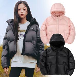 디스커버리키즈 [택가 249,000원] DKDJ54046 여아 샤일로 다운 숏패딩