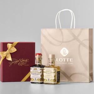 [구스토이탈리아][주세페주스티]2메달 큐빅 발사믹+화이트 발사믹식초 250ml 세트
