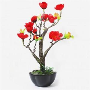 조화화분 매화 꽃 나무 인테리어소품 조화 꽃
