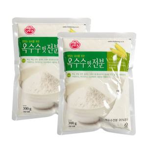 오뚜기 옥수수맛전분 300g 2개