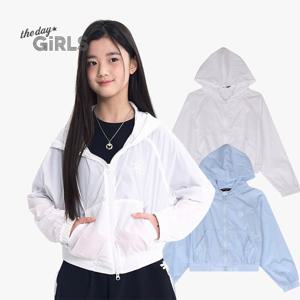 [더데이걸]크롭 후드 홑겹 바람막이 TGJA25301 [모다아울렛 남양