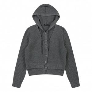 [코데즈컴바인]후드 베스트 레이어가디건 (CJD-CD383WB)