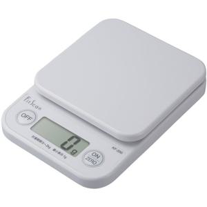 타니타 쿠킹 스케일 키친 저울 요리 디지털 2kg 1g 단위 화이트 KF-200 WH