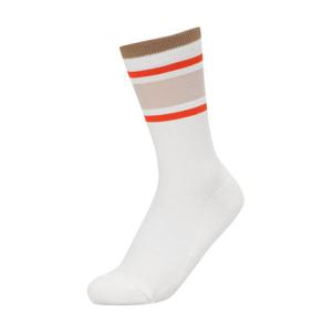 [엘르골프]25년 봄 여성 로고 포인트 중목 양말[6L28304]