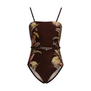 짐머만 원피스 수영복 4258WSS253 BURPLMFLO BROWN