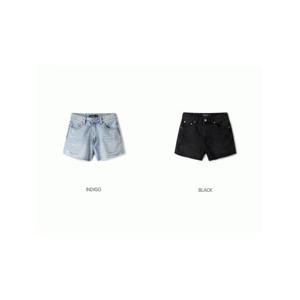 [후아유] 여성용 디스트로이드 청반바지 / Destroyed Short Denim Shorts WHTJE2637F