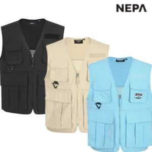 [네파] 공용 등산 낚시 조끼 메쉬 포켓 베스트 7JD1463