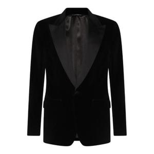 Dolce   Gabbana 벨벳 싱글 브레스티드 턱시도 재킷 G2TV9TFUVG7 N0000 TP936674378