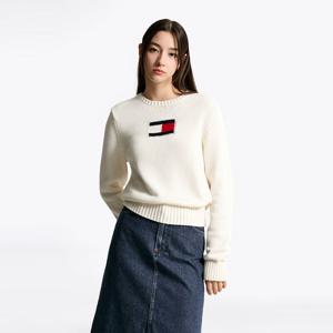 [공식][타미힐피거] 아메리카 플래그 크루넥 스웨터 (T22F6KTO032WT1Z00)