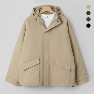 [엠엔씨][MNC] 숏야상 박스핏 후드패딩 (MDPD196RR)