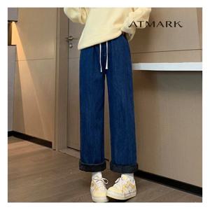 [앳마크]ATMARK 와이드밴딩기모데님팬츠_AA39PT042G