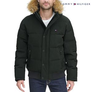 [타미힐피거] 퀼팅 스노클 봄버 재킷 (KJO0871A-K)