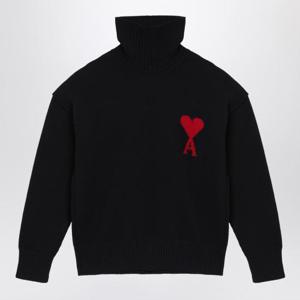 아미 후드 티셔츠 UKS839U018 Black