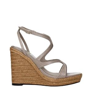 지미추   웨지힐 FW24 AYLA110HBJTAUPE 6289904 Grey