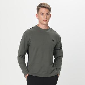 데니스골프 25FW신상 남성 액티브 블록 모크넥 긴팔티_NAQFMTS007